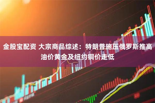 金股宝配资 大宗商品综述：特朗普施压俄罗斯推高油价　黄金及纽约铜价走低